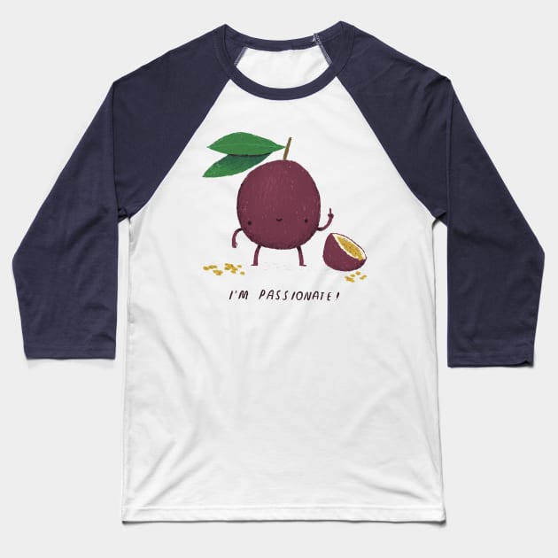 i'm passionate Baseball T-Shirt by Louisros
